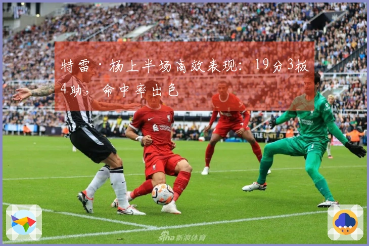 特雷·杨上半场高效表现：19分3板4助，命中率出色